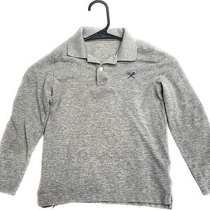 Crewcuts Boys Long-Sleeve Polo (Size 6-7)